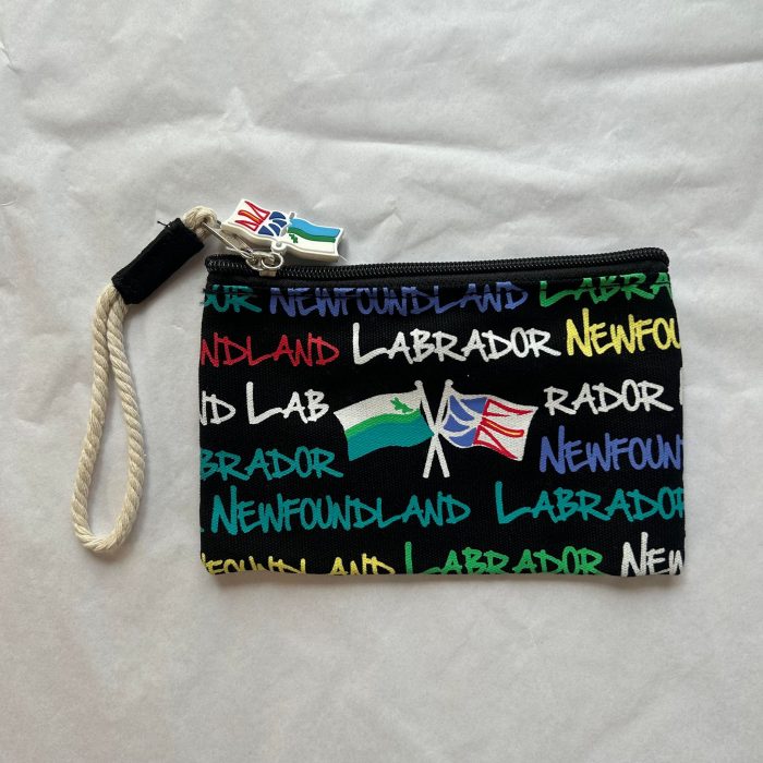 Newfound and Labrador Canvas Wristlet